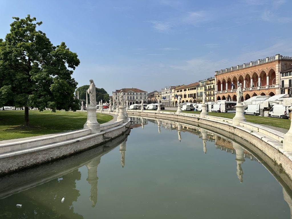 Padua or Padova, Prato Della Valle Plaza