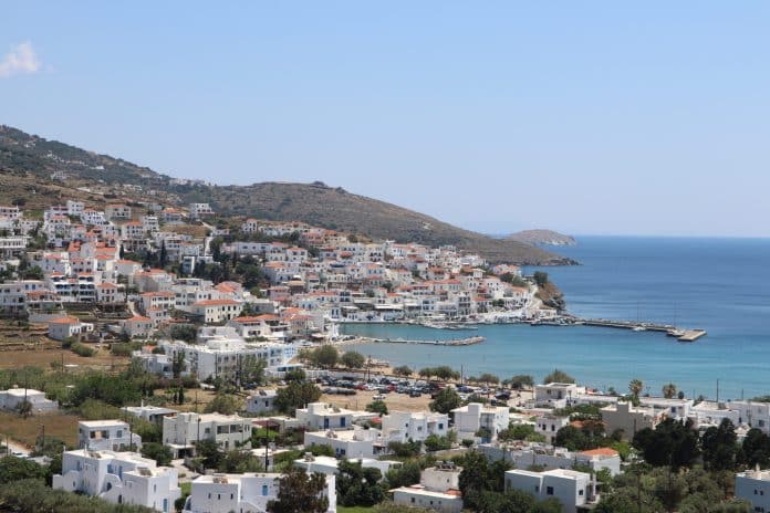 Batsi Andros Island Greece