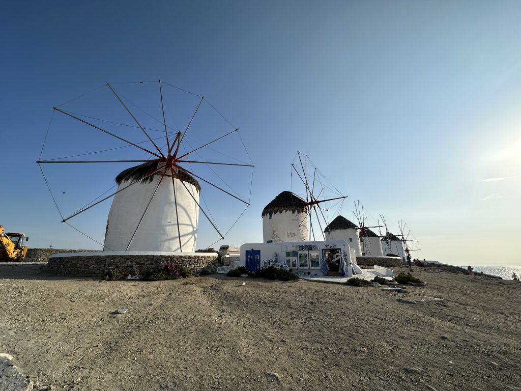 Kato Myloi Windmills Mykonos