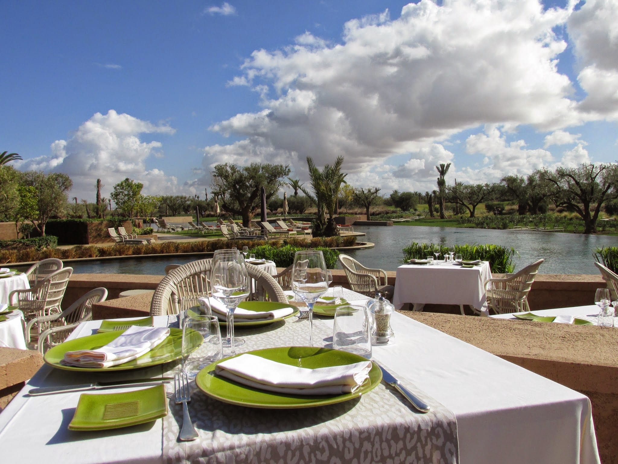 Fairmont Royal Palm Marrakech - Breakfast with a View